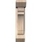 Ekena Millwork Olympic Slat Smooth Bracket w/ Offset Brace, Douglas Fir, 5 1/2"W x 16"D x 24"H BKT0604X16X24OLY06SDF - alternate 2